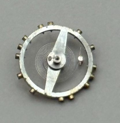 FEF 270 Balance Wheel Complete And Spring  5¼’’’ 173 Watch Movement Parts NOS