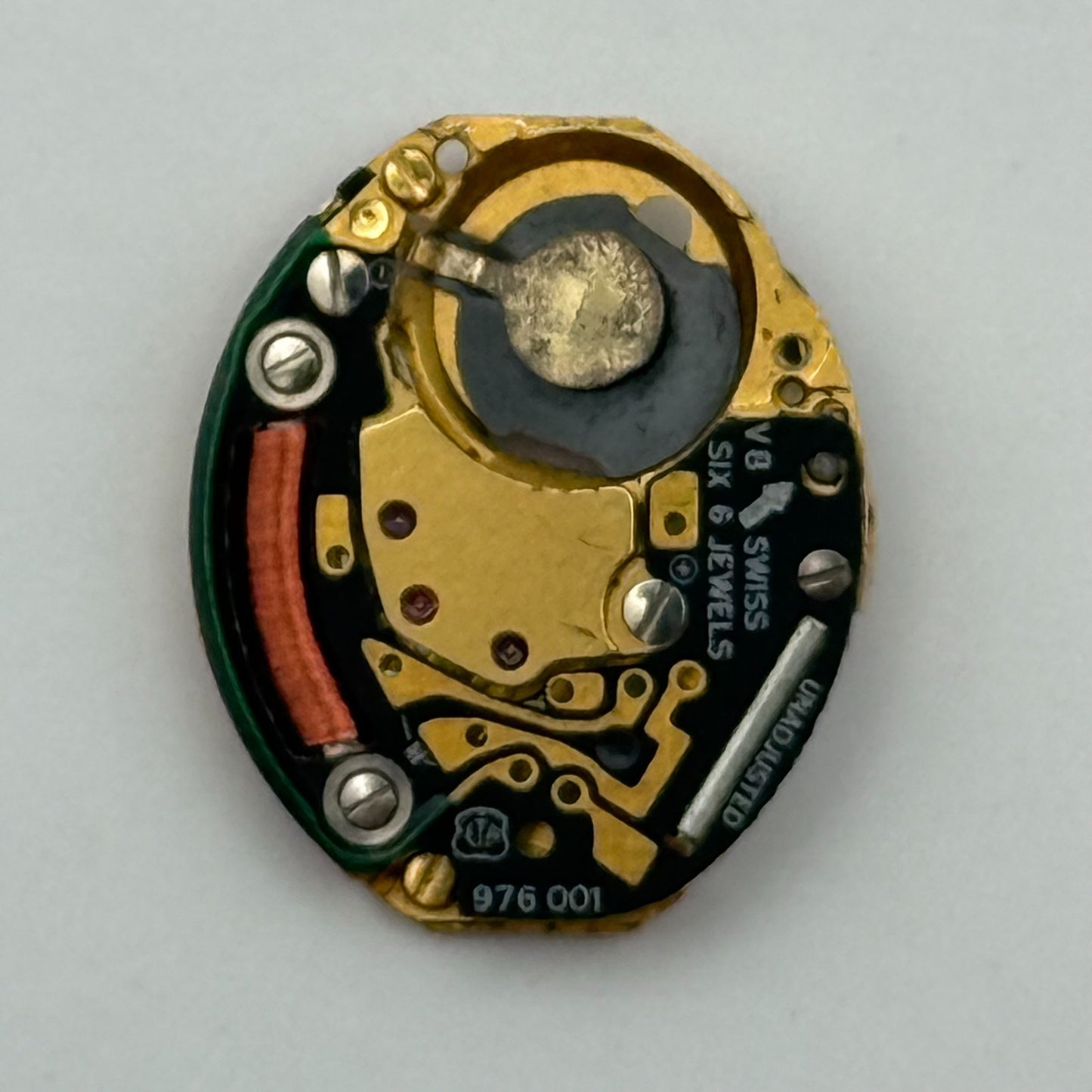 ETA ESA 976.001 Quartz Watch Movement Incomplete Swiss Ladies Vintage Parts