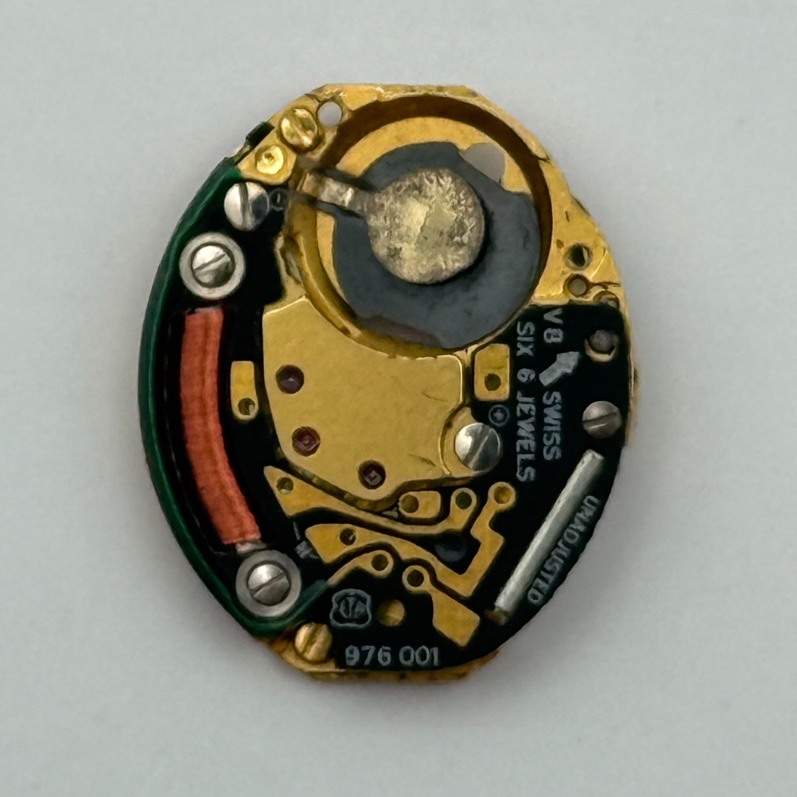 ETA ESA 976.001 Quartz Watch Movement Incomplete Swiss Ladies Vintage Parts