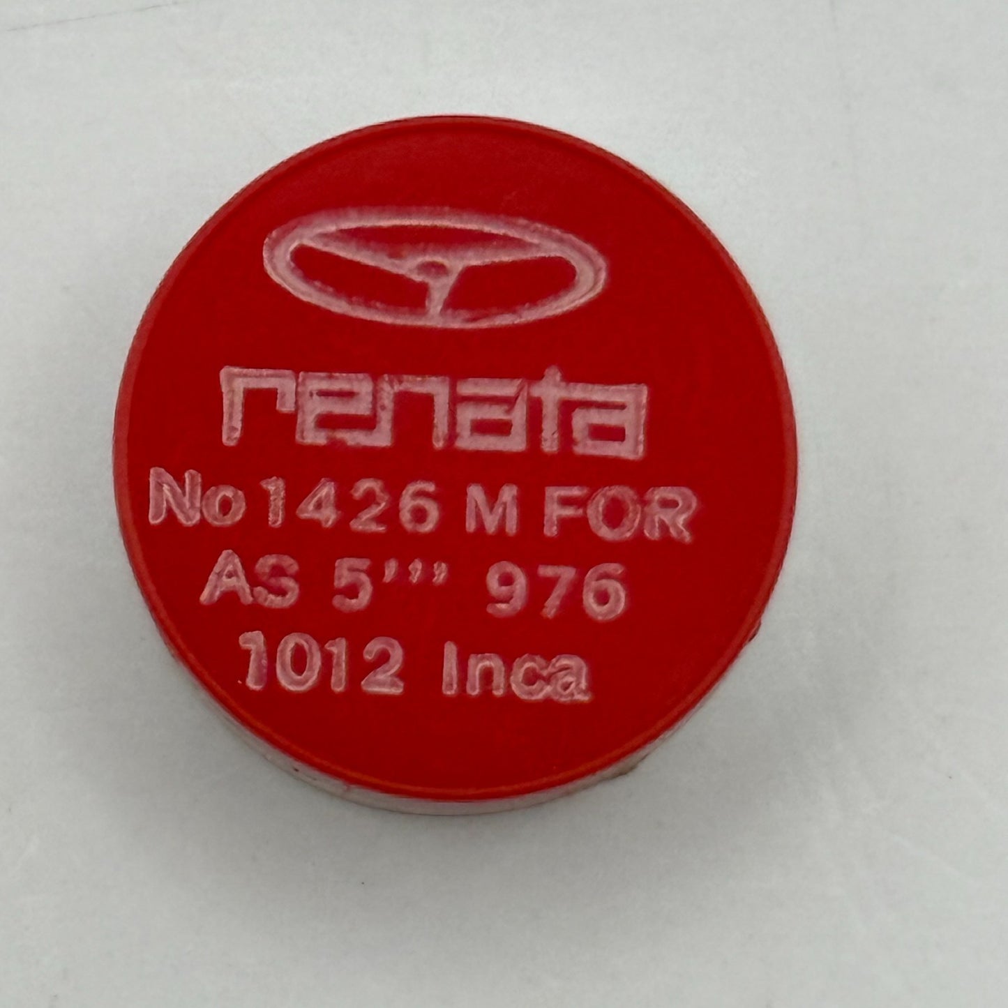 AS 976 1012 Balance Wheel Complete And Spring Inca 1426 M Watch Movement Parts 