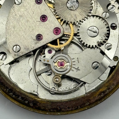 ETA 2408 Watch Movement Talis Manual Wind Vintage Swiss Parts Repair 30.9mm