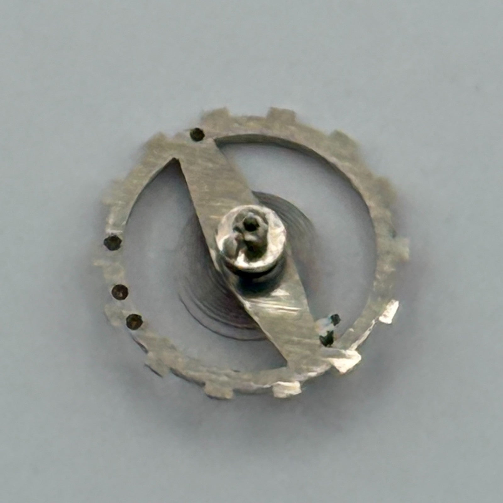 BRAC 2061 Balance Wheel Complete And Spring PL 497 Watch Movement Parts NOS