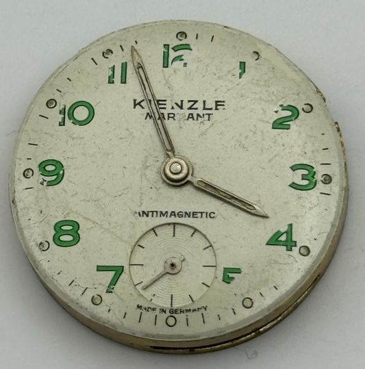 27.3mm Kienzle Markant 051 C53 Manual Wind Watch Movement Vintage German PARTS