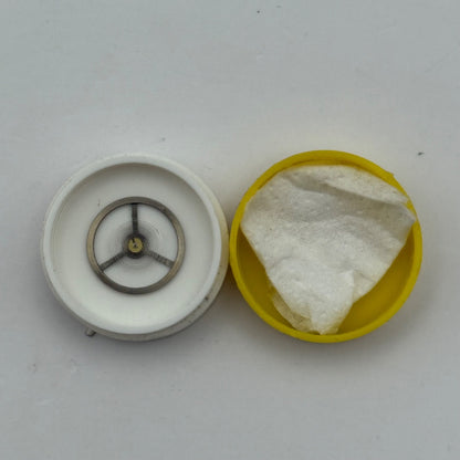 Ebosa 65 Balance Wheel Complete And Spring 12 1/2''' 942 Watch Movement Parts 