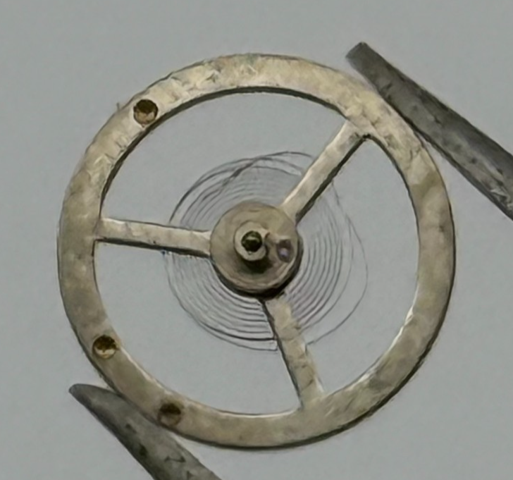 EB 1612 Balance Wheel Complete And Spring 6¾–8’’’ 950 Watch Movement Parts 