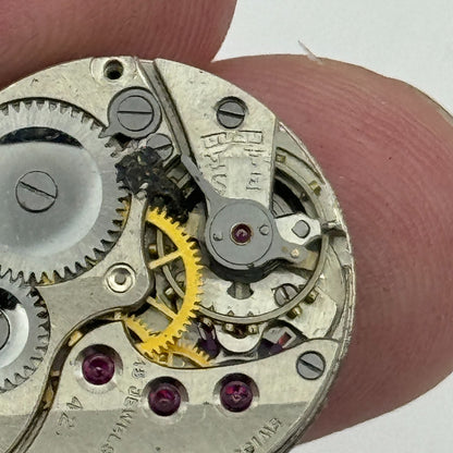 19.7mm Limit Revue 42 Swiss Military Style Manual Wind Watch Movement PARTS