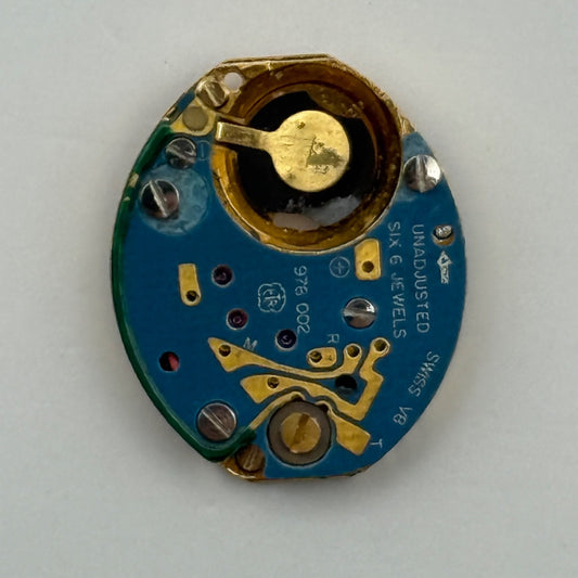 ETA 978.002 Quartz Watch Movement Incomplete Swiss Ladies Vintage Parts Repair