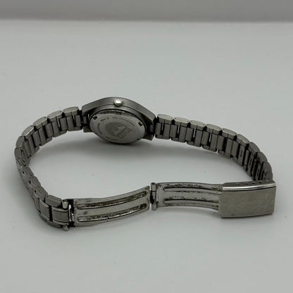 Lorus Ladies Quartz Watch Blue Dial Silver Tone Bracelet Japan Working 23mm