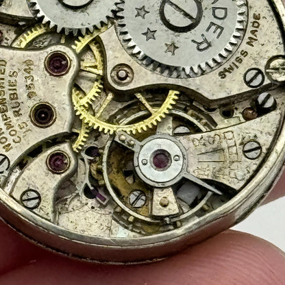 25.2mm Crusader 95340 Compensated 15 Rubies Manual Wind Swiss Watch Movement