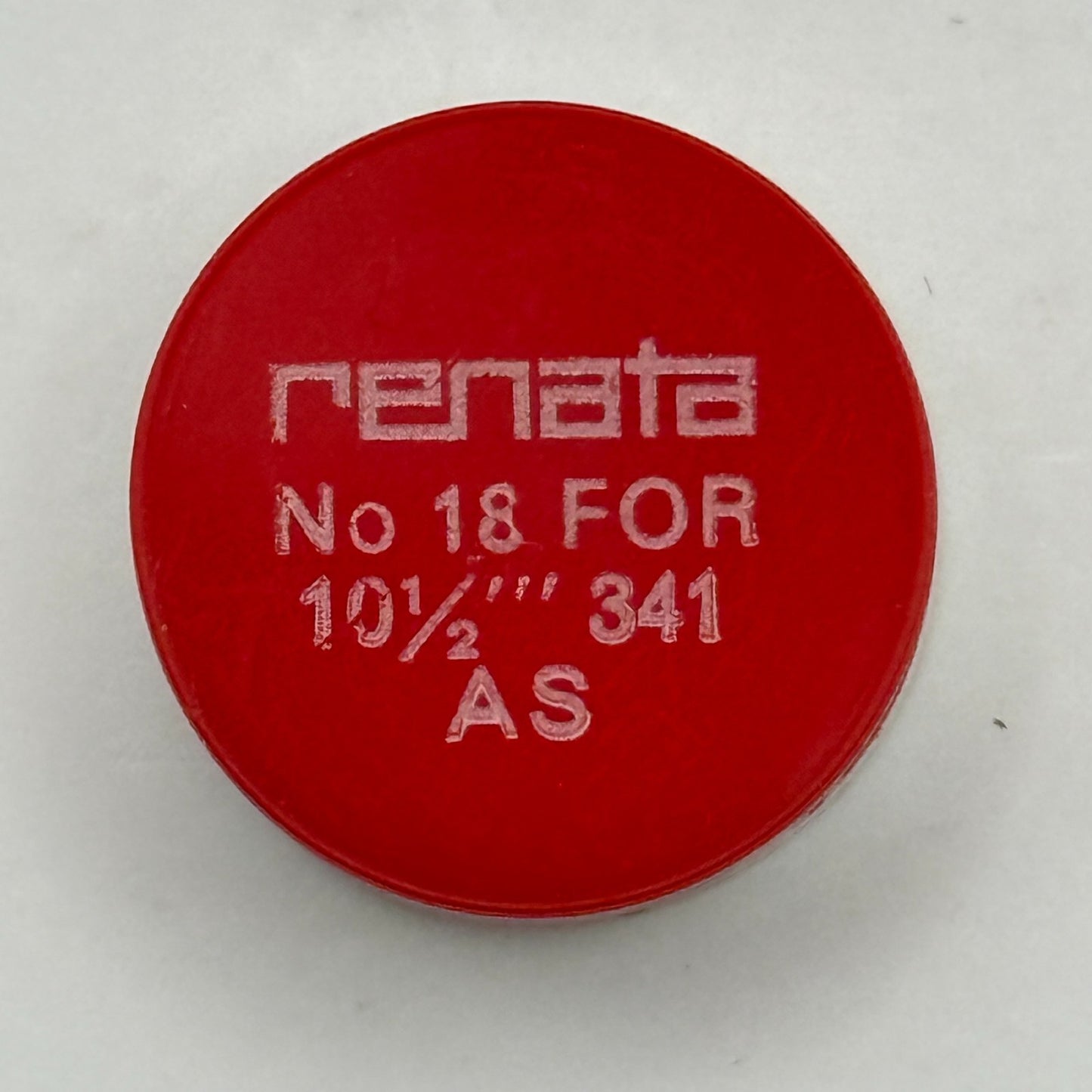 AS 341 Balance Wheel Complete And Spring 10 1/2''' 18 Watch Movement Parts NOS