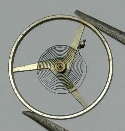 AS 1700-3 Balance Wheel Complete And Spring  1165 M Watch Movement Parts NOS