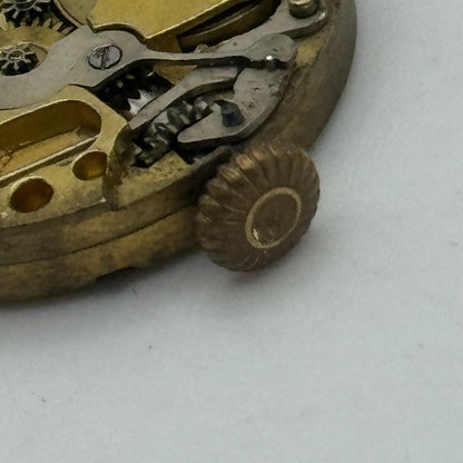 23.6mm Audax W.J.H. ETA 15 Jewels Balance Ok Manual Wind Watch Movement PARTS
