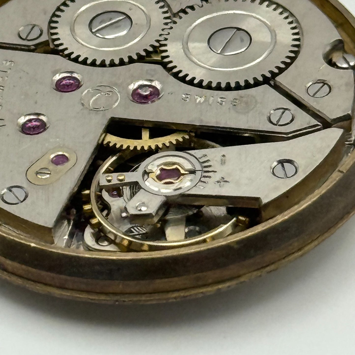 AS 1634 Watch Movement Bernex Manual Wind Vintage Swiss Parts Repair 29.6mm