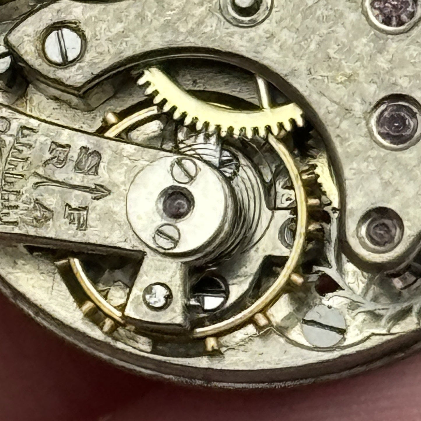 25.7mm Early ROLEX Rebberg Depose 15 Jewels Antique Watch Movement PARTS SPARES