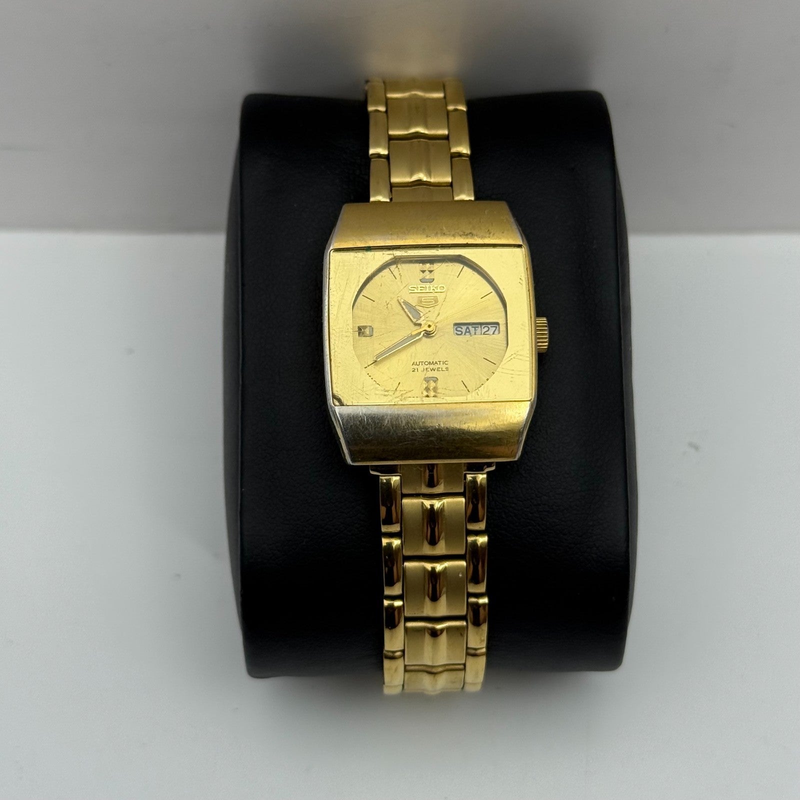 23mm Ladies Running Vintage Seiko 5 Automatic 4207-00N0 Cal 4207B Watch PARTS