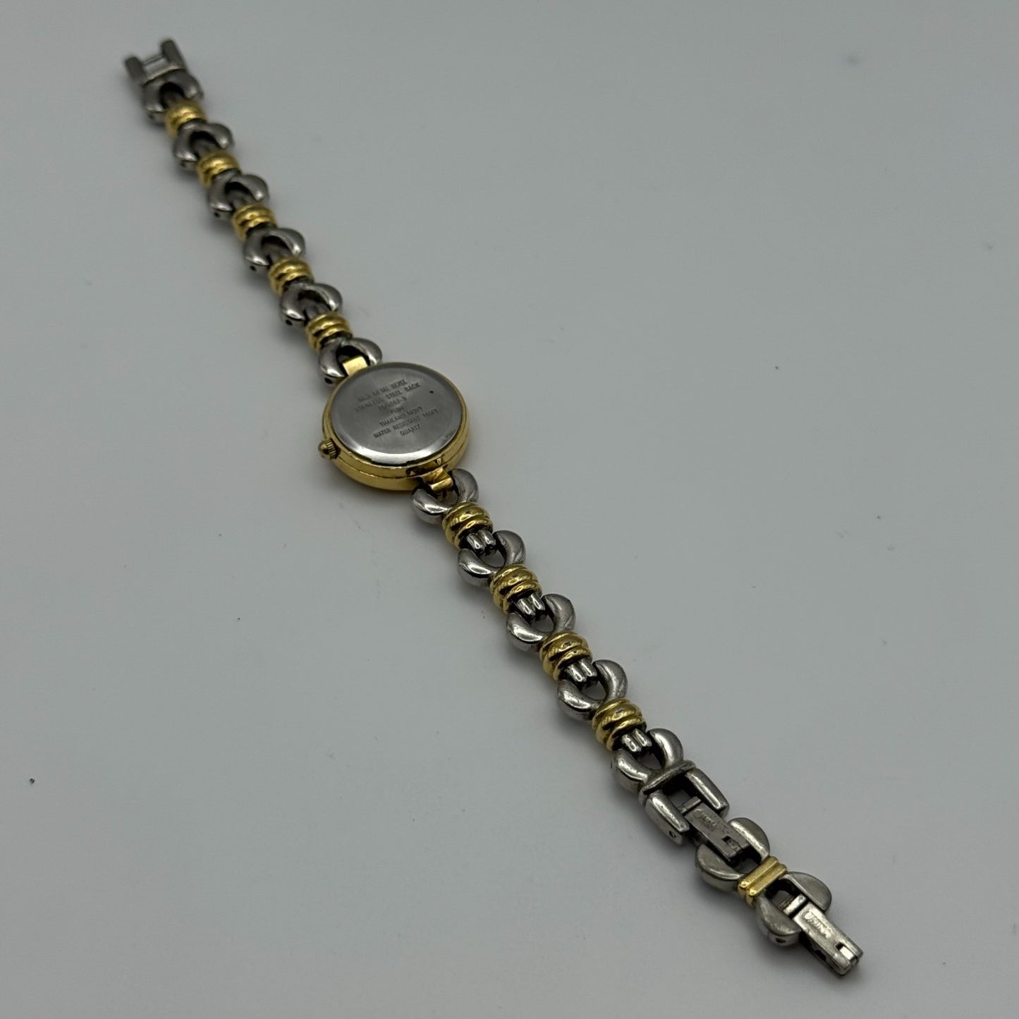 20mm Working Ladies Anne Klein III Two Tone Bracelet Quartz Watch 6.25 Inches