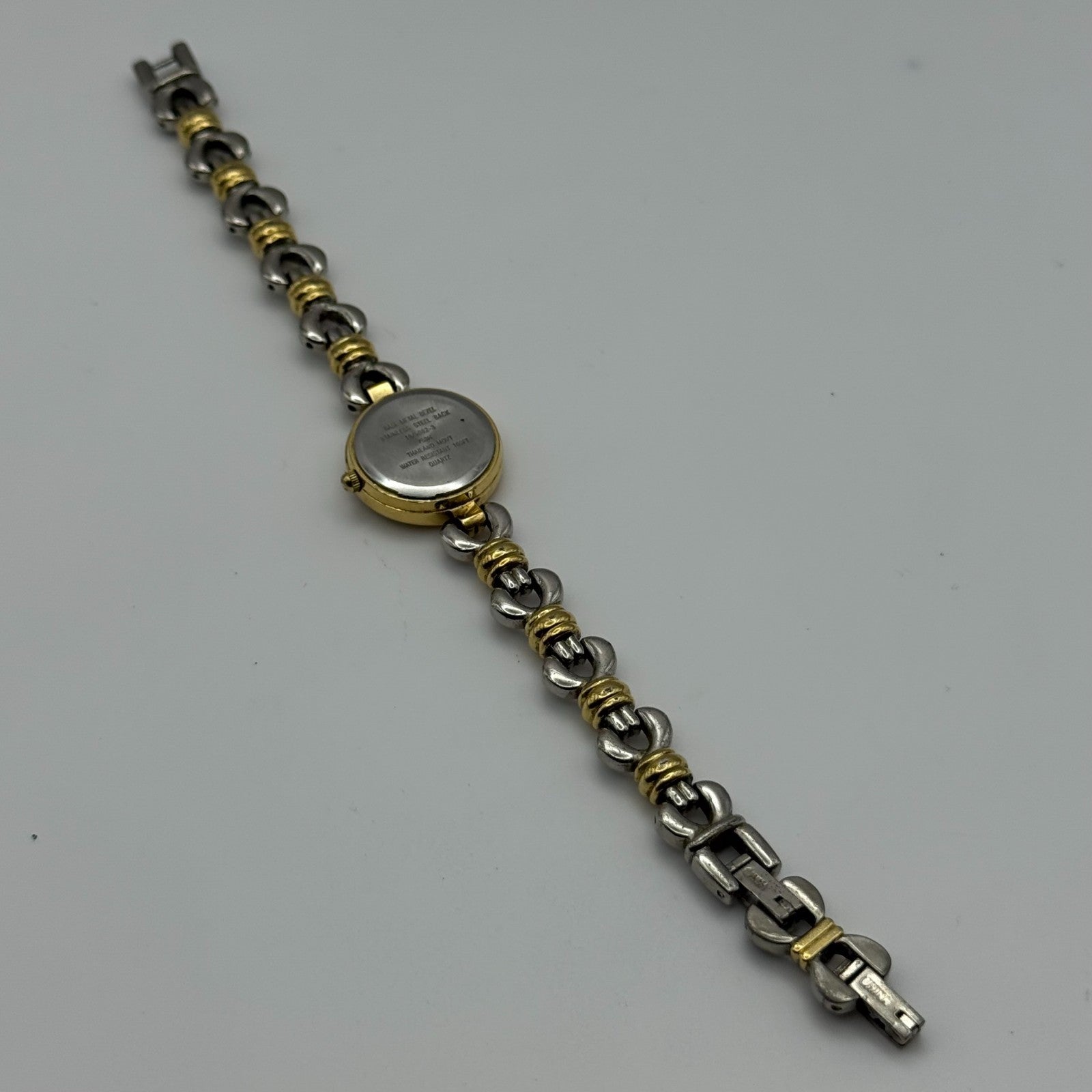 20mm Working Ladies Anne Klein III Two Tone Bracelet Quartz Watch 6.25 Inches