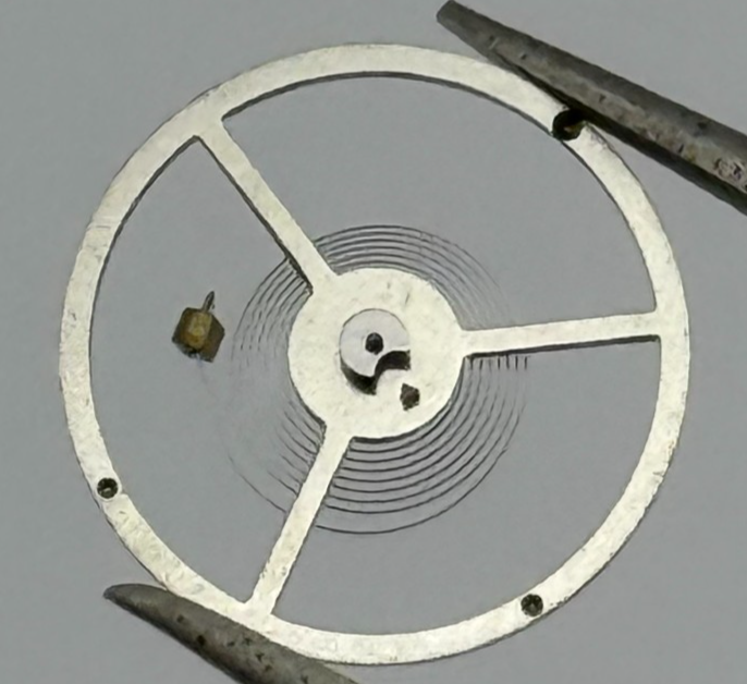 EB 8381 8391-66 Balance Wheel Complete And Spring 10 1/2’’’ Watch Movement Parts