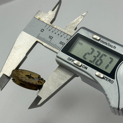 23.6mm Audax W.J.H. ETA 15 Jewels Balance Ok Manual Wind Watch Movement PARTS