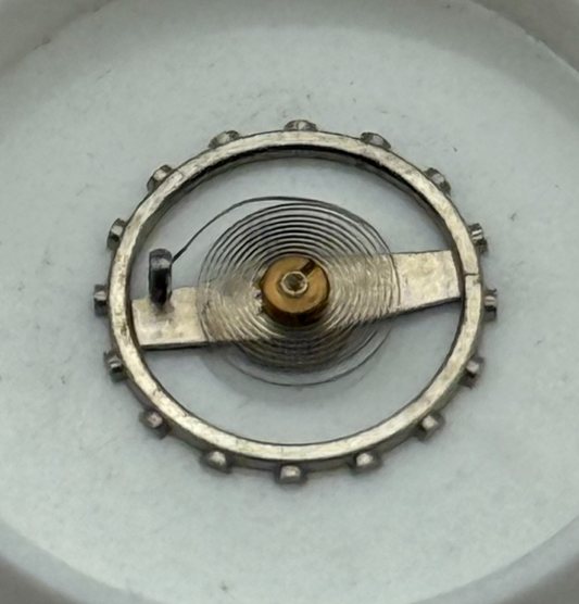 EB 1333 Balance Wheel Complete And Spring  8¾’’’ 118 Watch Movement Parts NOS