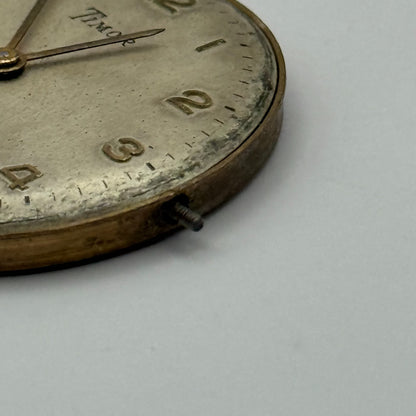 AS 1200 Watch Movement Timor Manual Wind Vintage Swiss Parts Repair 30.4mm