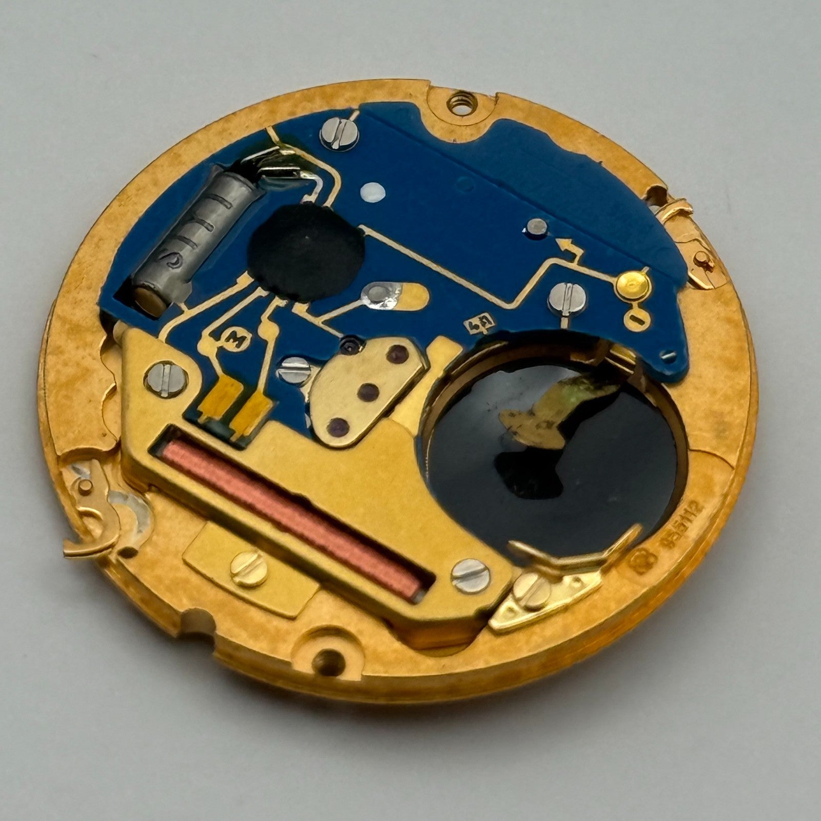 ETA 955.112 Quartz Watch Movement 7 Jewels Swiss Vintage Parts Repair 26.1mm