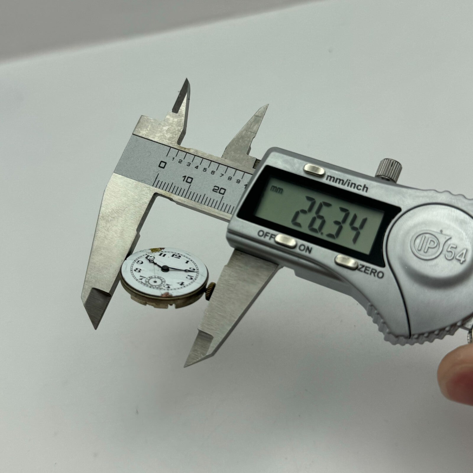 23.6mm Unidentified Sub Seconds Trench Watch Movement Manual Wind PARTS SPARES