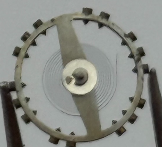 AS 1051 Balance Wheel Complete And Spring 534 M Watch Movement Parts NOS