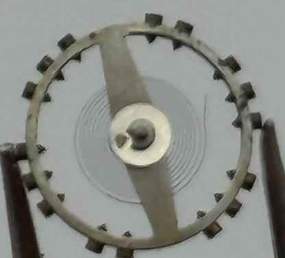 AS 1051 Balance Wheel Complete And Spring 534 M Watch Movement Parts NOS