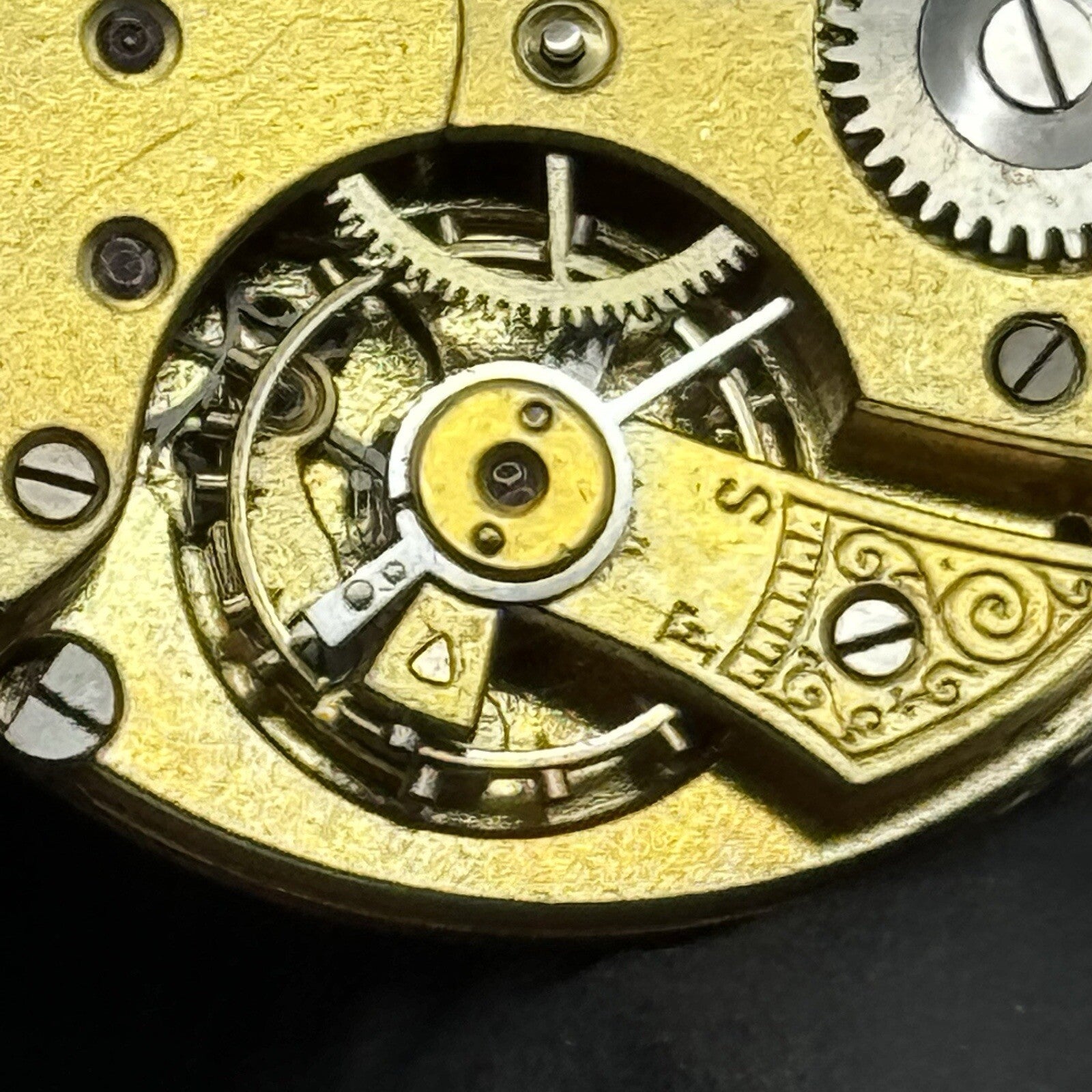31.1mm S Smith & Son London Quality Pocket Watch Movement And Dial To Restore