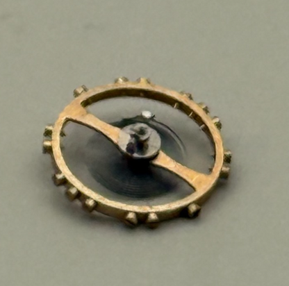 AS 1051 Balance Wheel Complete And Spring 5¼’’’ 34 M Watch Movement Parts NOS
