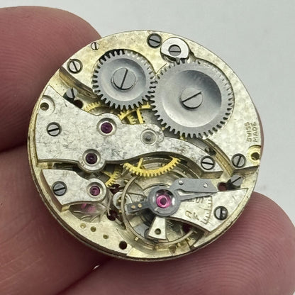 27mm Mens AS 554 Rare Swiss Trench Watch Manual Wind Movement PARTS REPAIR