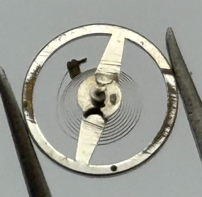 Oris 440 Balance Wheel Complete And Spring 6¾-8’’’ 974 M Watch Movement Parts 