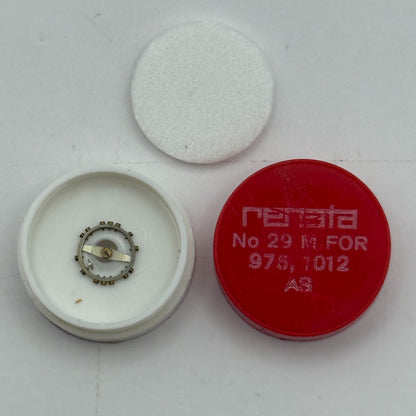 AS 976 1012 Balance Wheel Complete And Spring  29 M Watch Movement Parts NOS