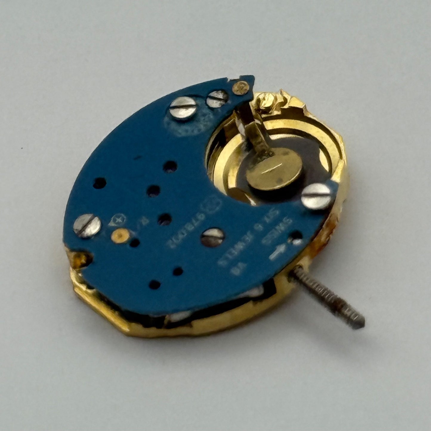 ETA 978.002 Quartz Watch Movement Incomplete Swiss Ladies Vintage Parts Repair