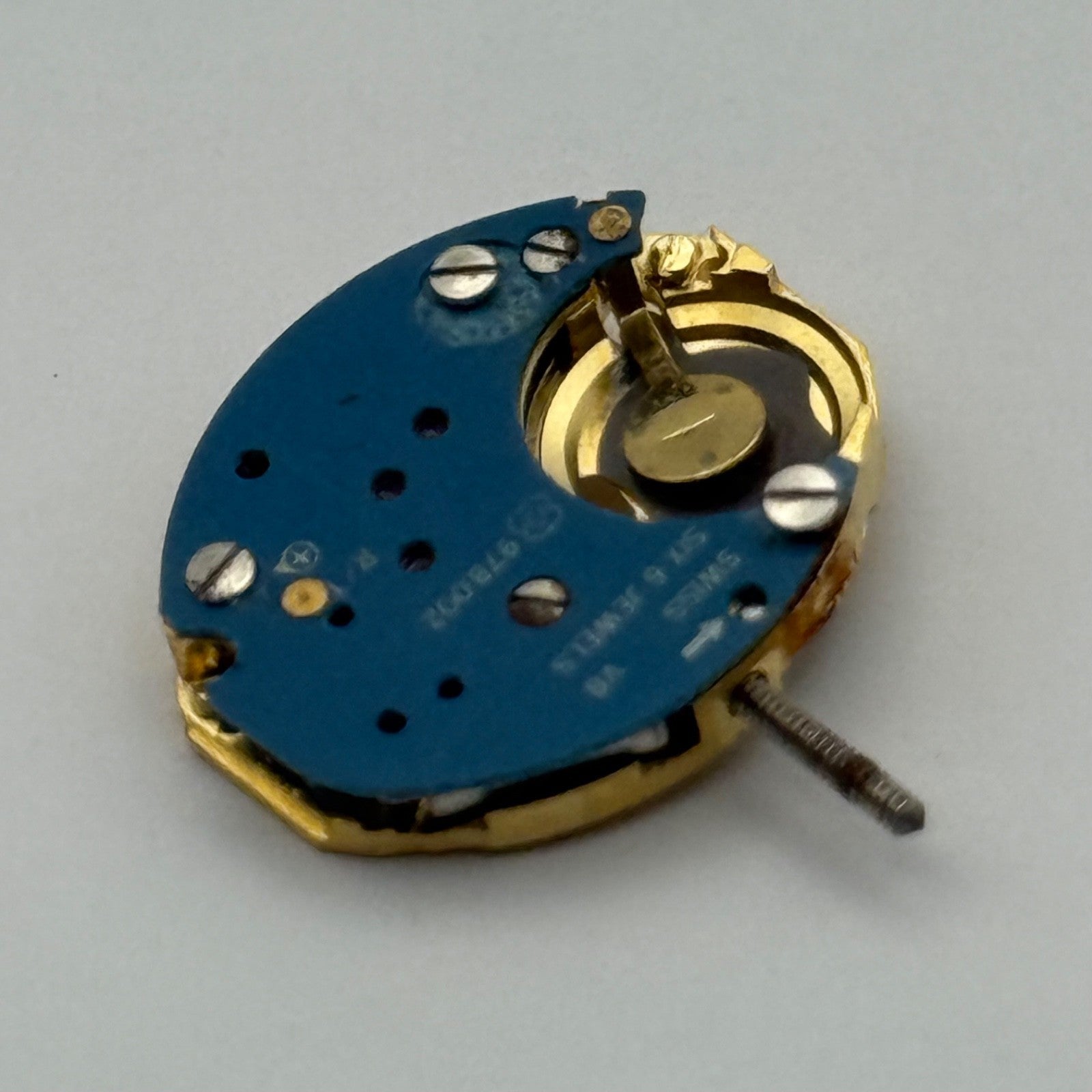 ETA 978.002 Quartz Watch Movement Incomplete Swiss Ladies Vintage Parts Repair