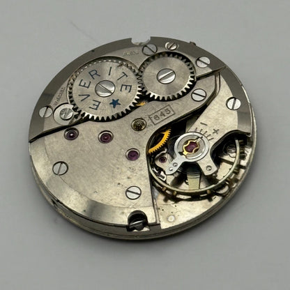 ETA 2370 Everite Watch Movement Manual Wind Vintage Parts Repair 25.9mm