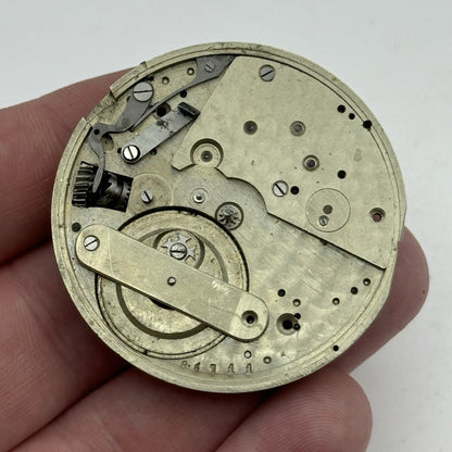 45.2mm High Grade Jules Jurgensen Style Pocket Watch Movement To Restore Parts