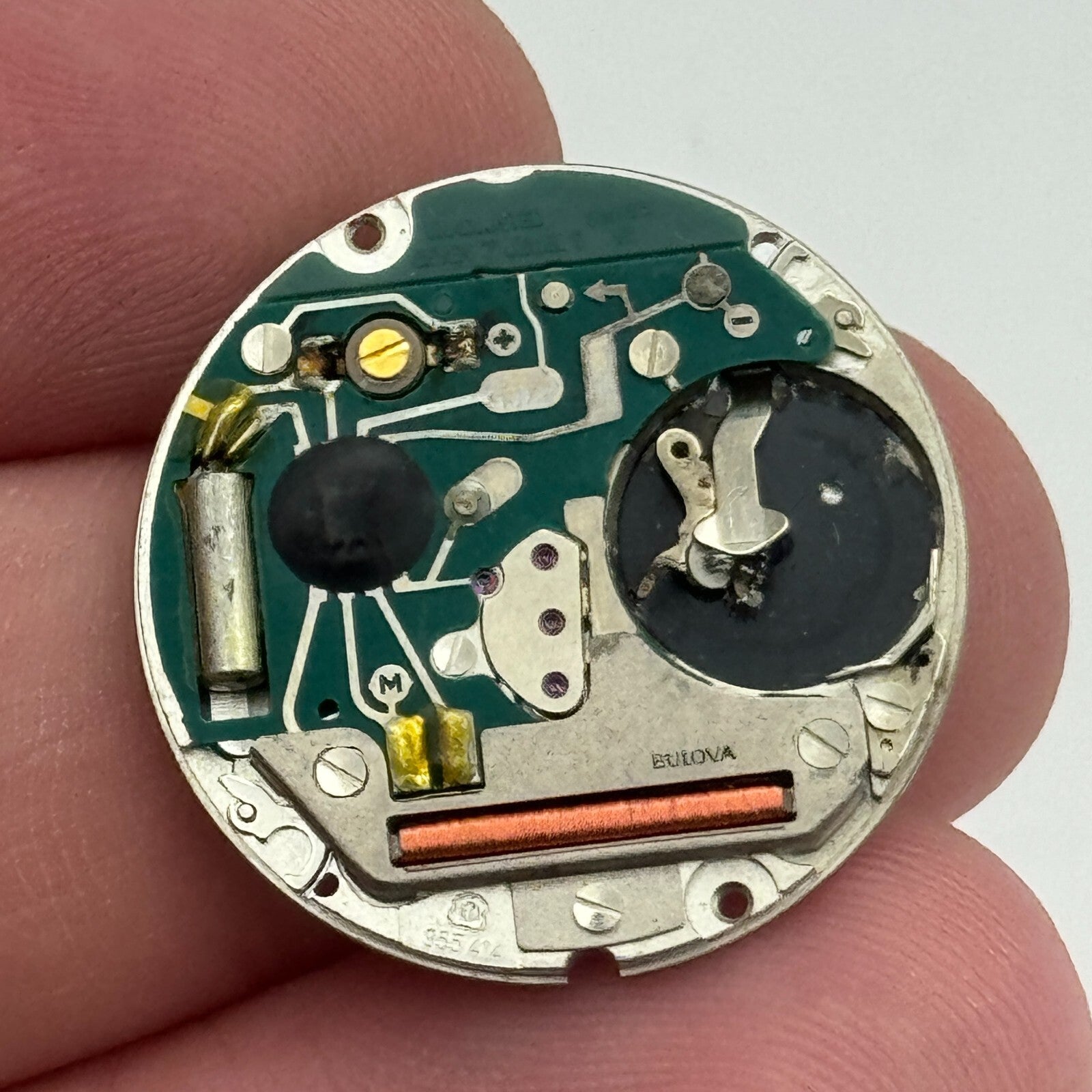 23.8mm ETA 955.414 Swiss 7 Jewels Quartz Watch Movement Vintage UNTESTED PARTS