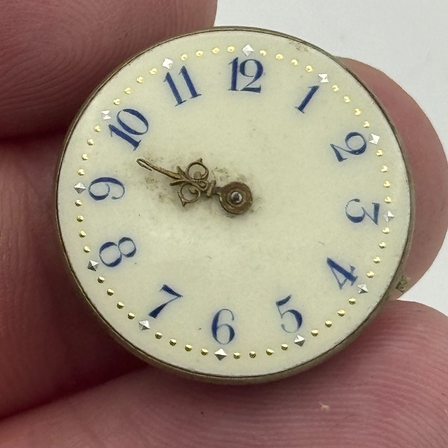 21.2mm Unidentified High Grade Swiss Manual Wind Watch Movement Vintage PARTS