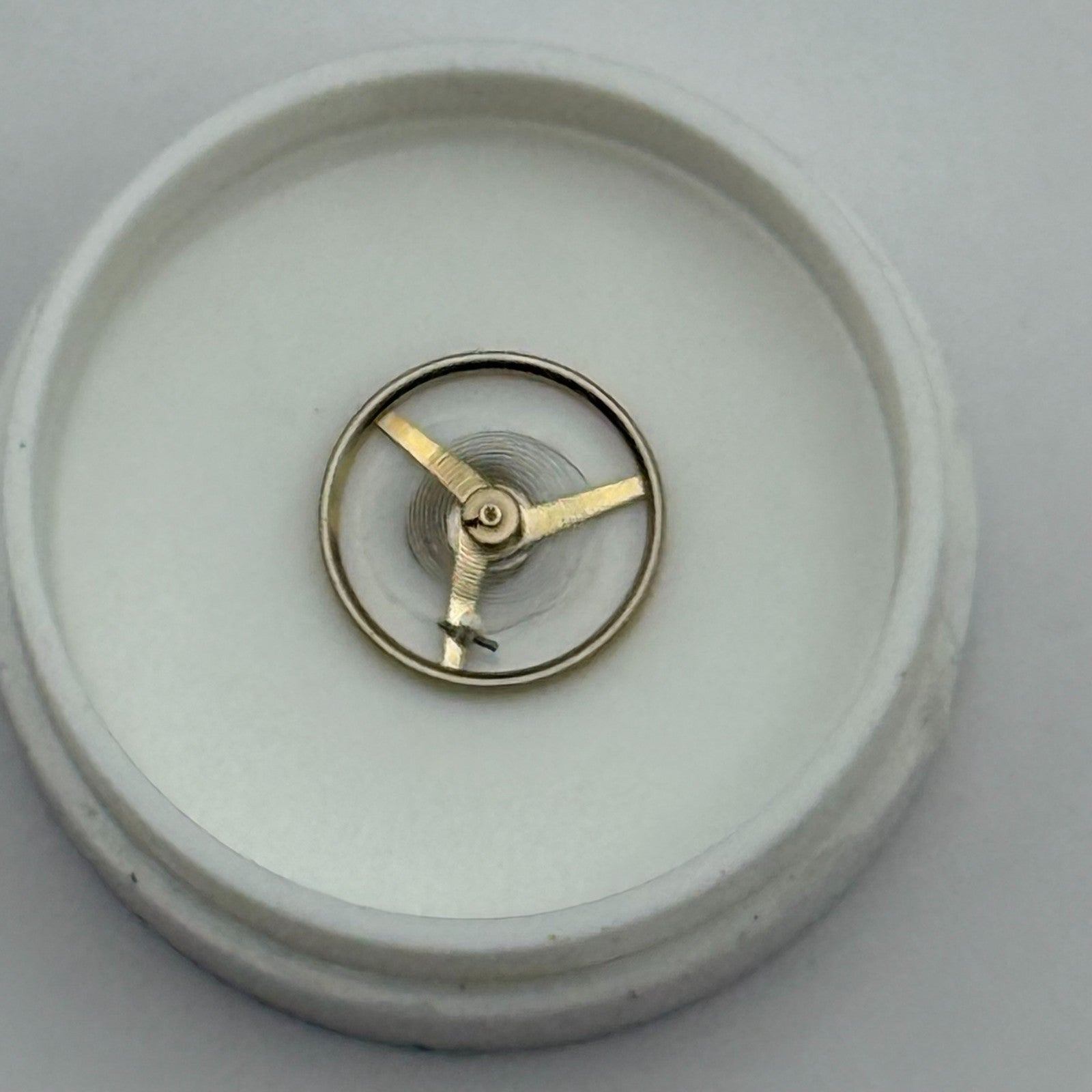 FHF 59-21 Balance Wheel Complete And Spring  1353 Watch Movement Parts NOS