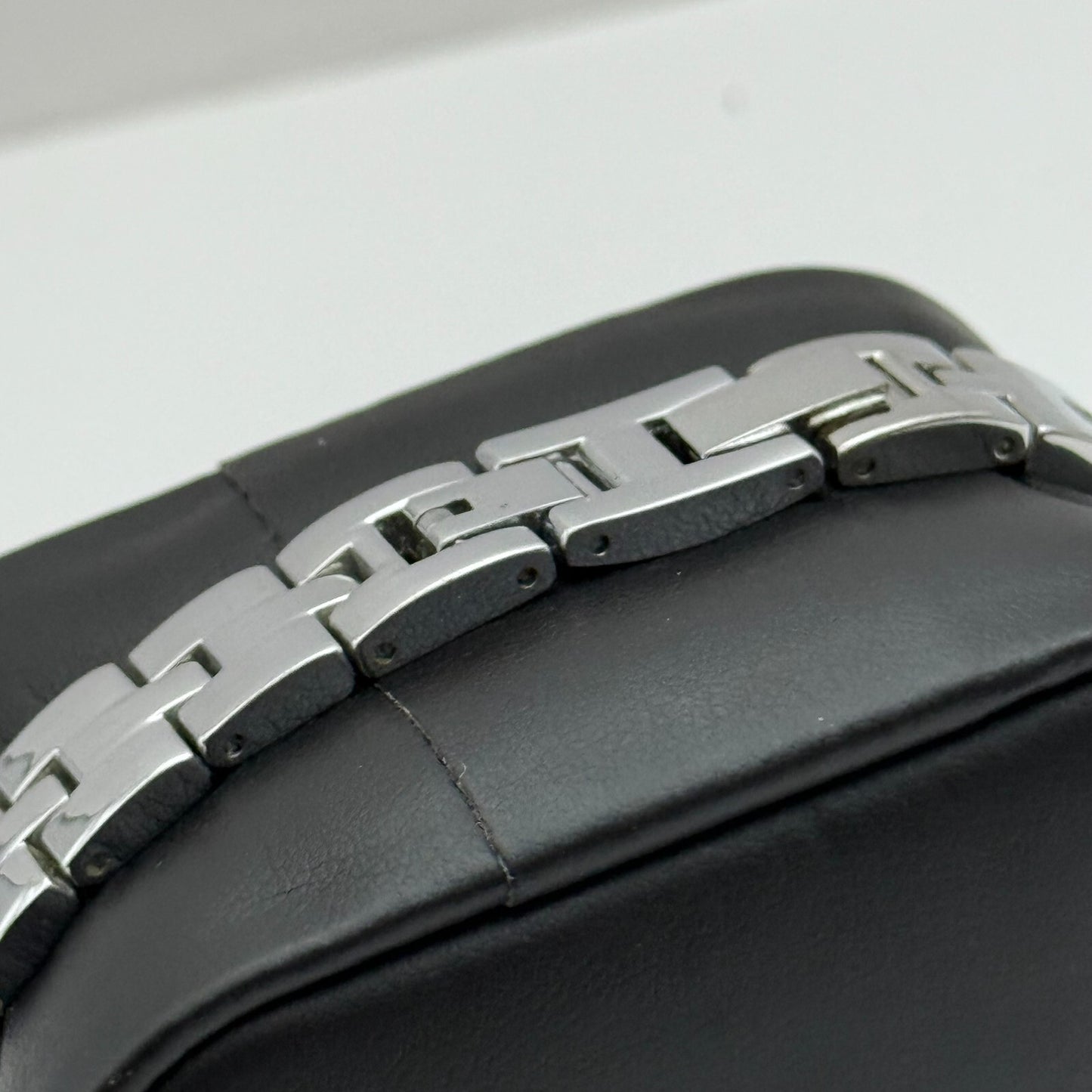 19mm Working Ladies Sekonda 4738 Jewelled Silver Tone Japan Quartz Watch 6 Inch