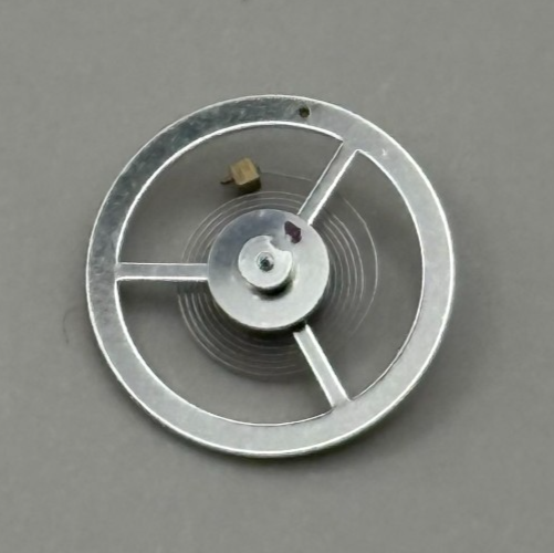 Brac 500 512 528 Balance Wheel Complete And Spring 1819 M Watch Movement Parts