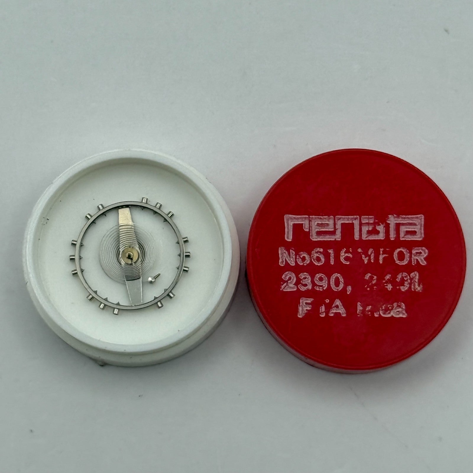 ETA 2390 2401 Balance Wheel Complete And Spring 616 M Watch Movement Parts