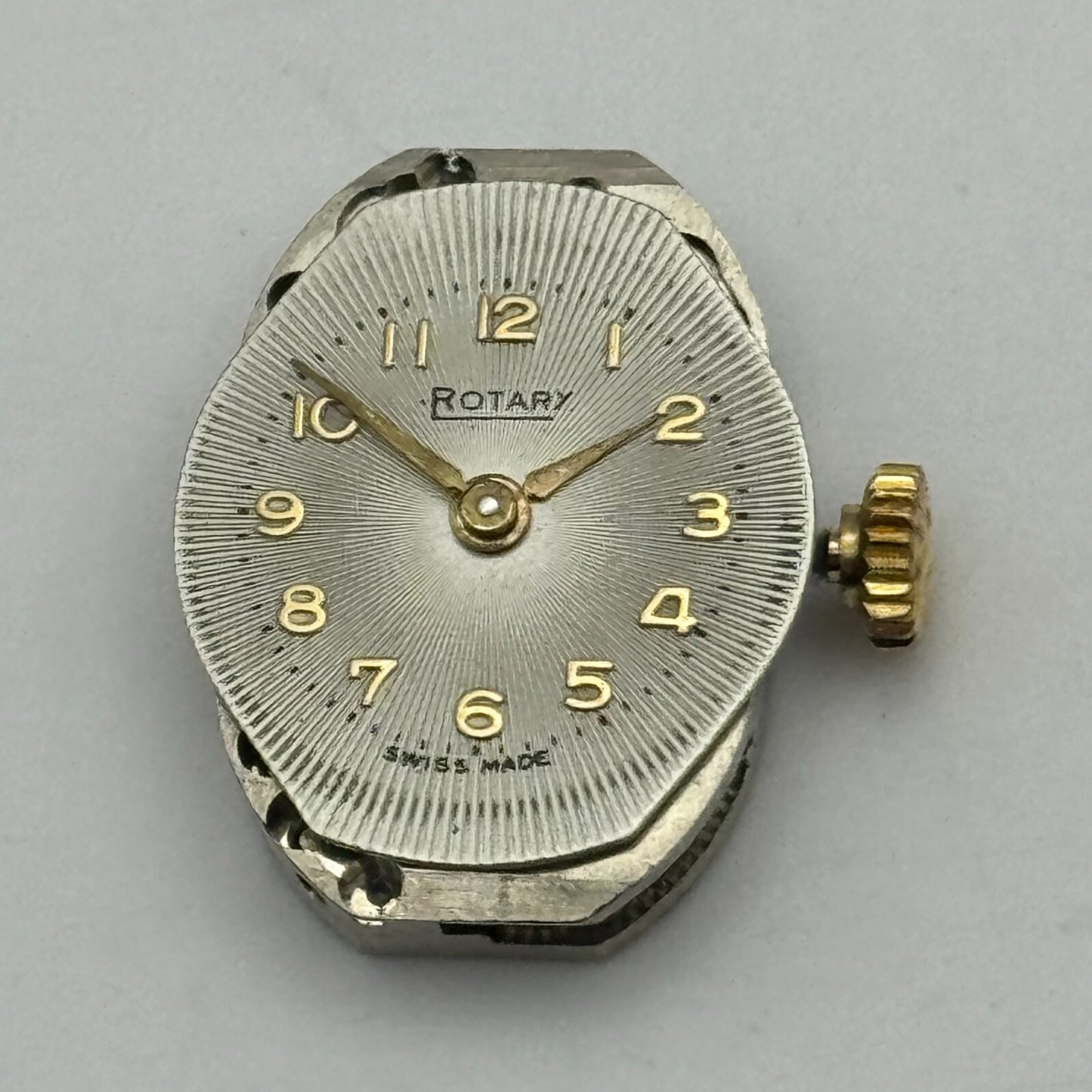 12.6mm Running Rotary AS 1051 A Schild Manual Wind Swiss Watch Movement PARTS