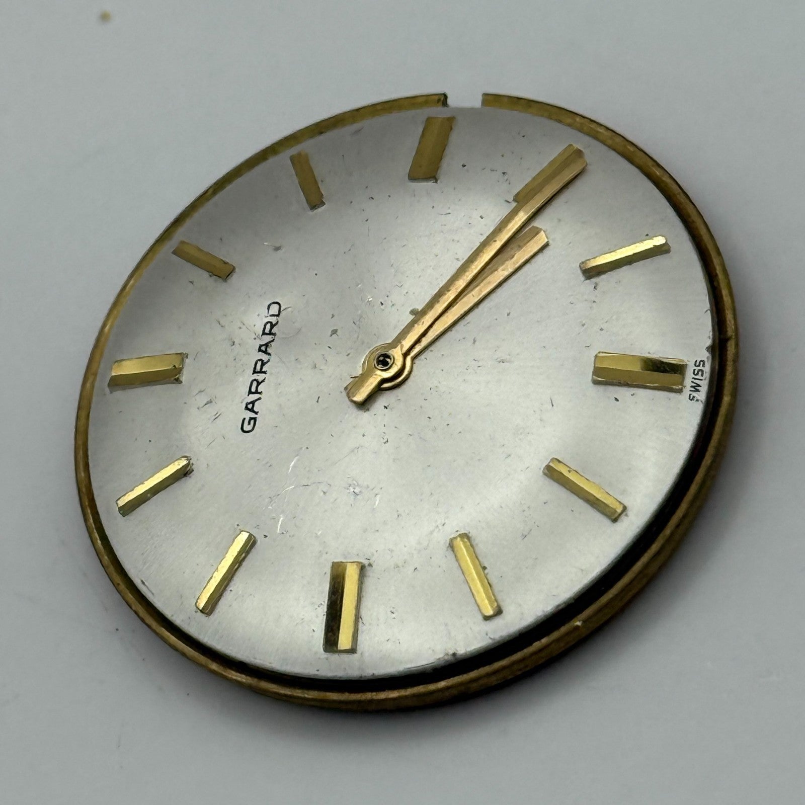 Garrard ETA 2391 Watch Movement Manual Wind Vintage Swiss Parts Repair 30.3mm