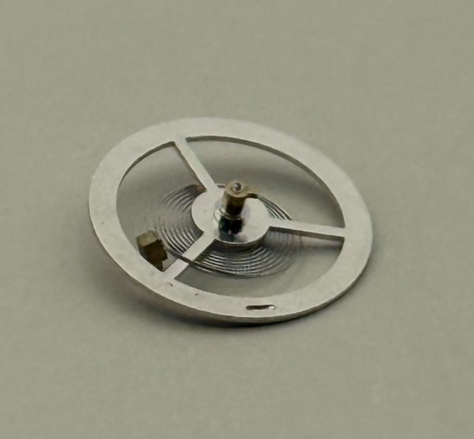 EB 8800 Balance Wheel Complete And Spring 12’’’ 1309 Watch Movement Parts NOS