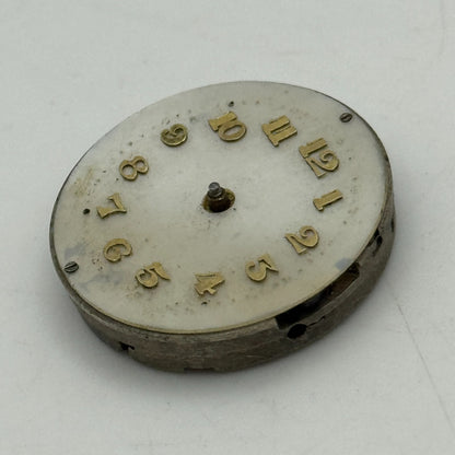 23.6mm Calibre 34 Swiss 15 Jewels Manual Wind Watch Movement Vintage PARTS SPARE