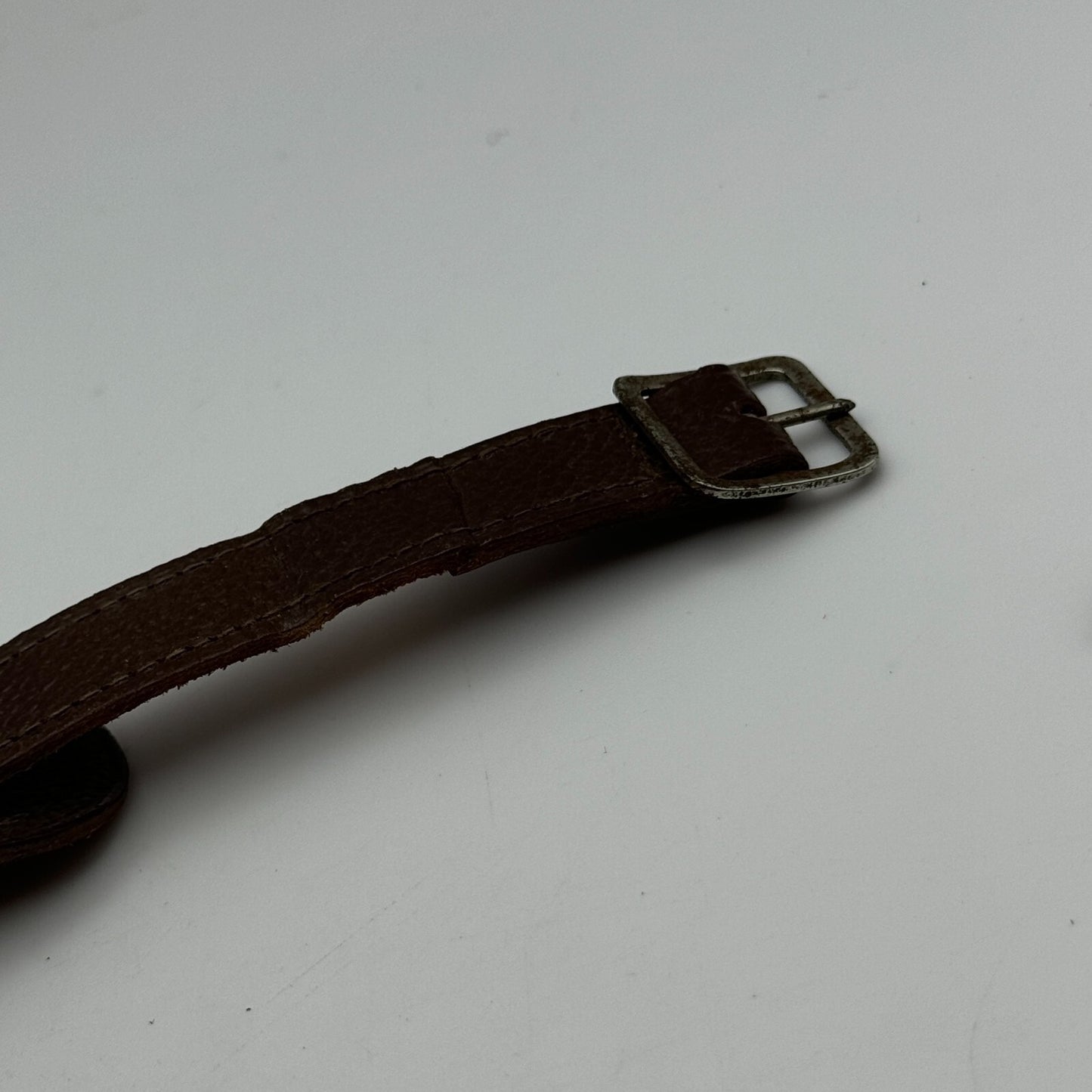 34mm Men’s Vintage Onsa Bund Strap Salmon Dial Manual Wind Watch TO RESTORE