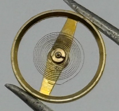 BFG 927 Balance Wheel Complete And Spring 6 3/4-8''' Watch Movement Parts 